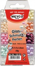 PERLE PLASTIČNE 50g. ŠARENE