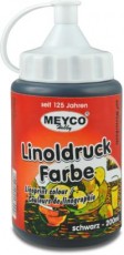 BOJA ZA LINOREZ CRNA 200ml