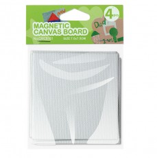 MAGNETNO PLATNO KVADRAT 7,5x7,5 CM 4 KOM